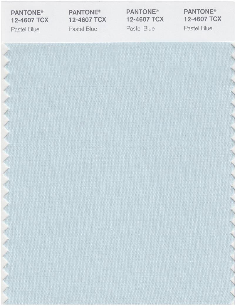 Pantone Smart 12-4607 TCX Color Swatch Card | Pastel Blue