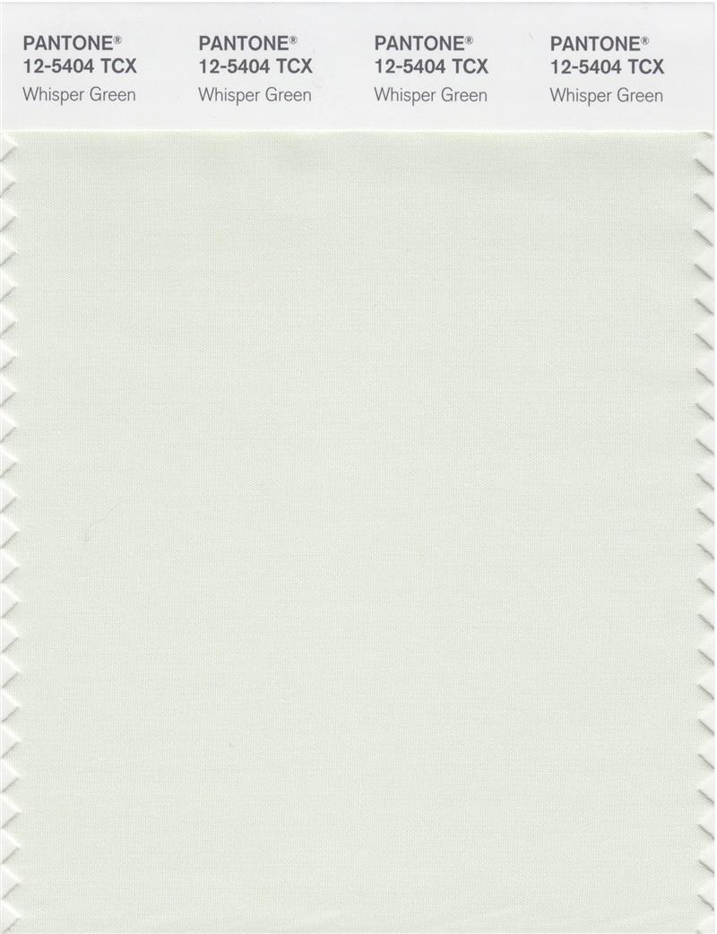 Pantone Smart 12-5404 TCX Color Swatch Card | Whisper Green
