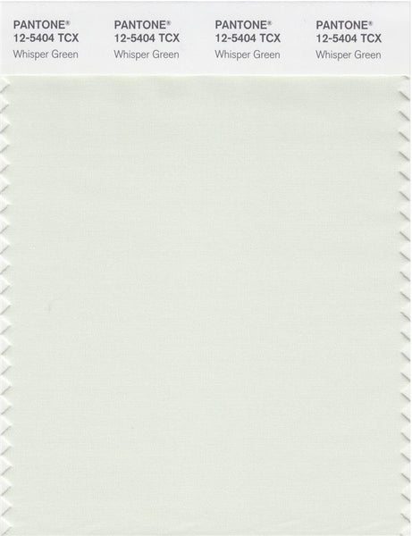 Pantone Smart 12-5404 TCX Color Swatch Card | Whisper Green