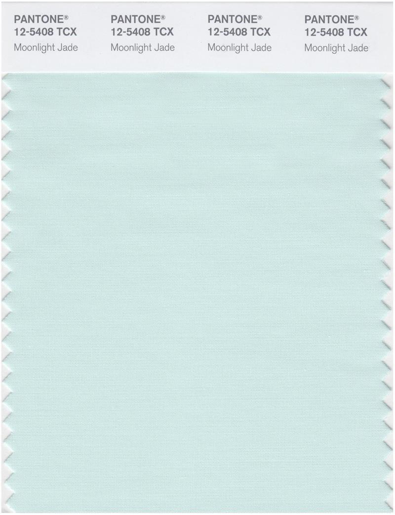 Pantone Smart 12-5408 TCX Color Swatch Card | Moonlight Jade