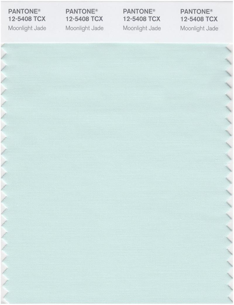 Pantone Smart 12-5408 TCX Color Swatch Card | Moonlight Jade