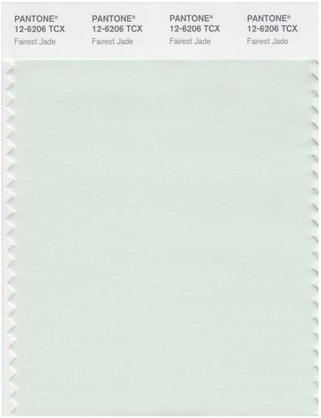 Pantone Smart 12-6206 TCX Color Swatch Card | Fairest Jade