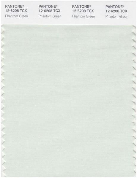 Pantone Smart 12-6208 TCX Color Swatch Card | Phantom Green