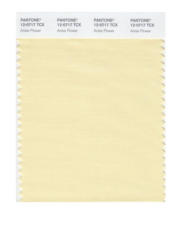 Pantone Smart 12-0717 TCX Color Swatch Card | Anise Flower