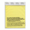 Pantone Smart 12-0742 TCX Color Swatch Card | Lemon Verbena