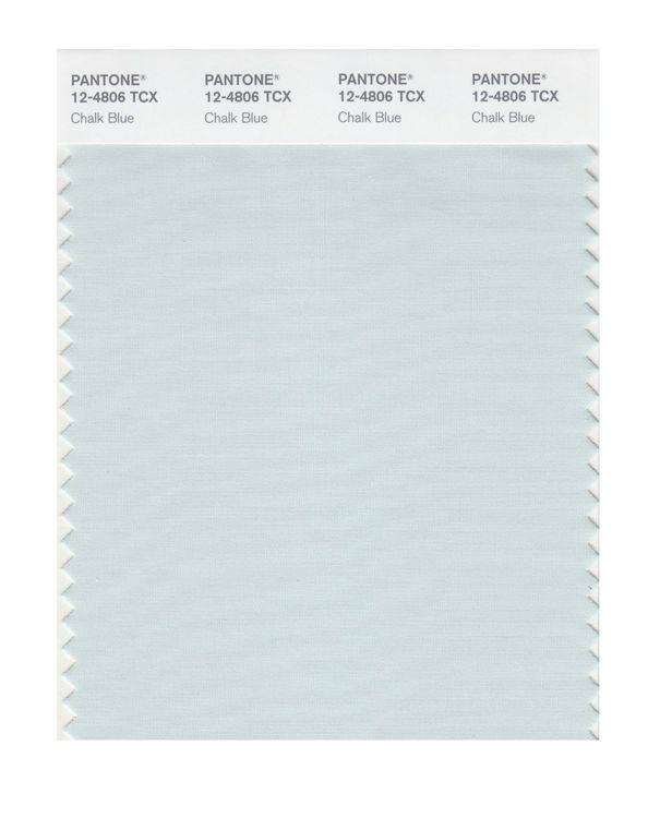 Pantone Smart 12-4806 TCX Color Swatch Card | Chalk Blue
