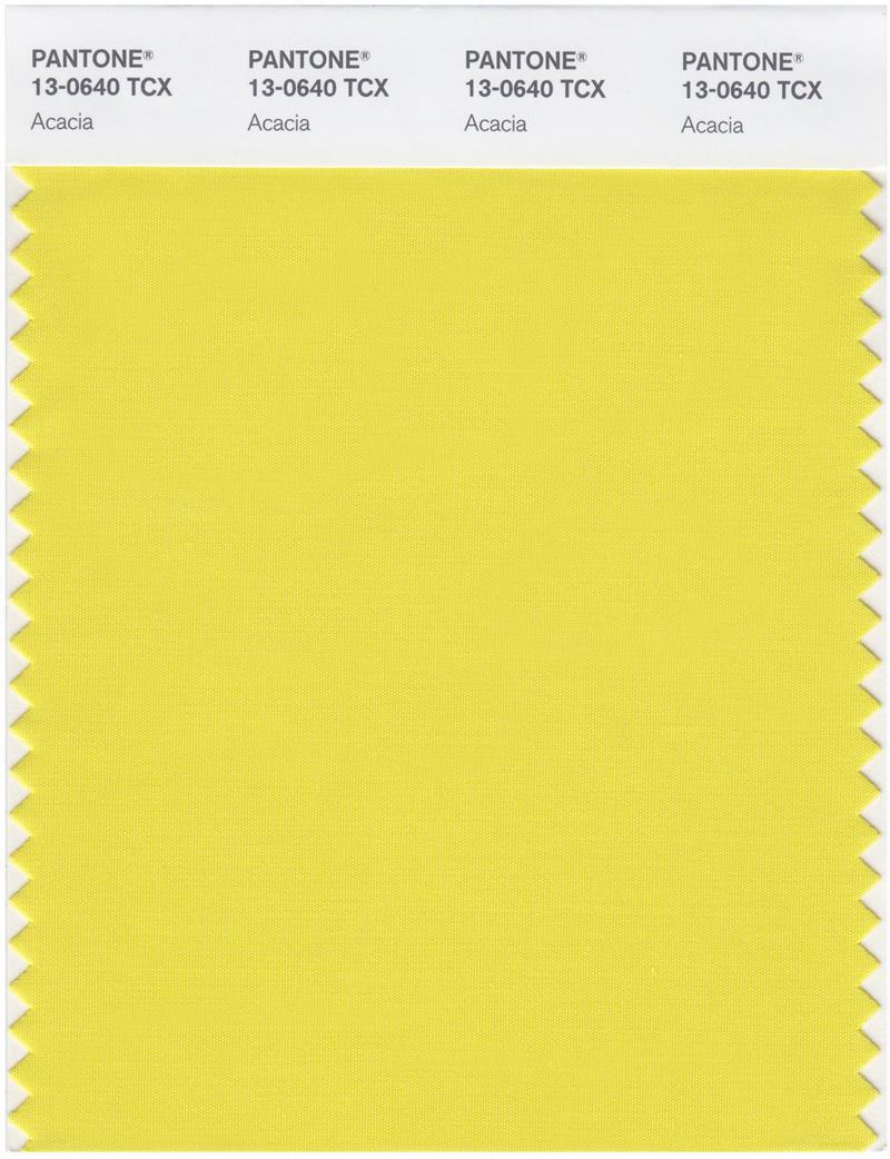 Pantone Smart 13-0640 TCX Color Swatch Card | Acaica | Magazine