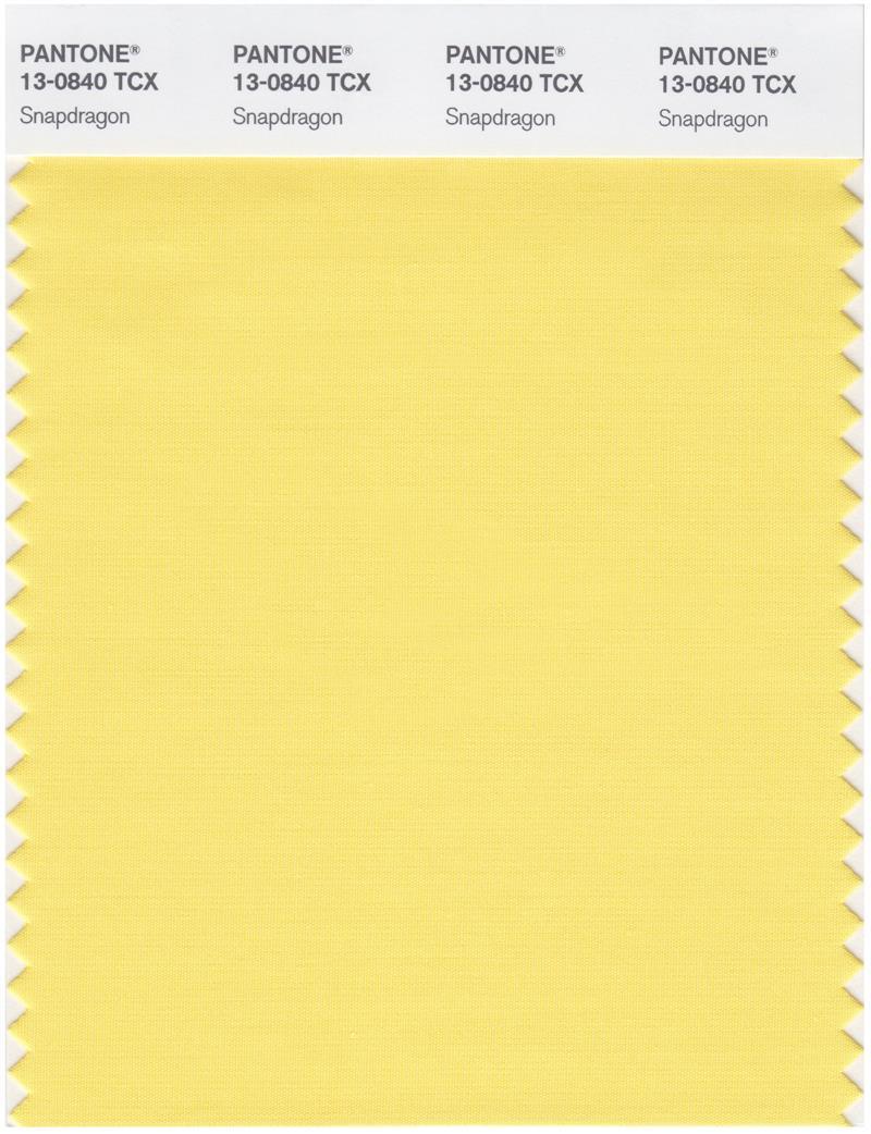 Pantone Smart 13-0840 TCX Color Swatch Card | Snapdragon | Magazine ...