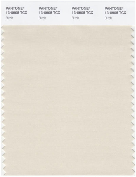 Pantone Smart 13-0905 TCX Color Swatch Card | Birch | Magazine