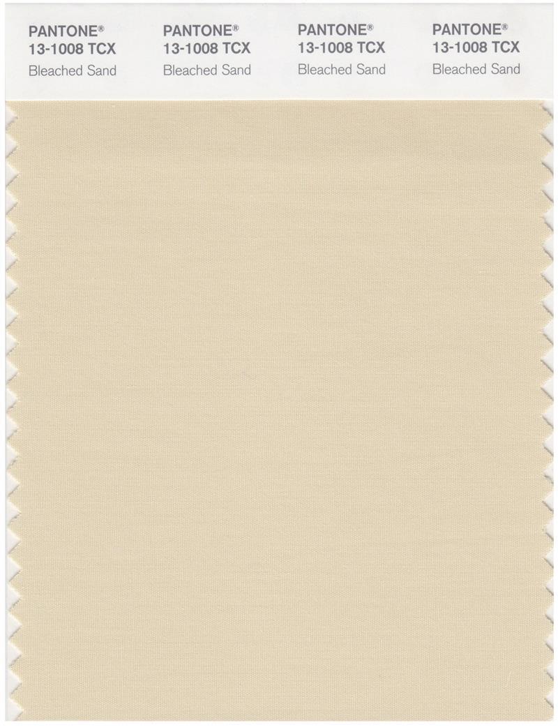 Pantone Smart 13-1008 TCX Color Swatch Card | Bleached Sand