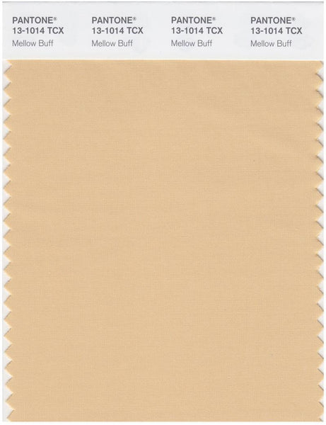 Pantone Smart 13-1014 TCX Color Swatch Card | Mellow Buff