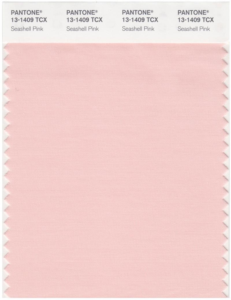 Color 14109 Pantone Smart 13-1409 TCX Color Swatch Card | Seashell Pink | Magazine ...