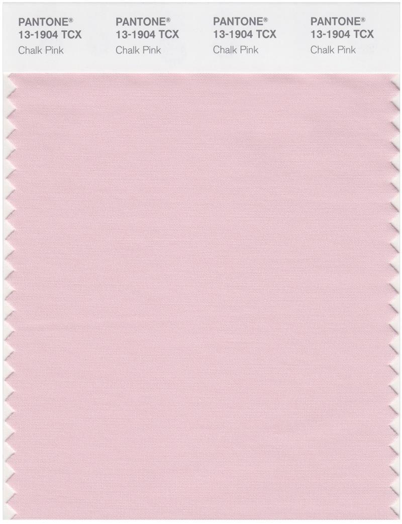 Pantone Smart 13-1904TCX Color Swatch Card, Chalk Pink