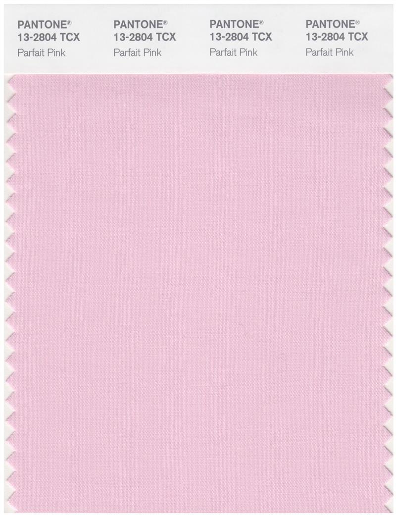 Pantone Smart 13-2804 TCX Color Swatch Card | Parfait Pink