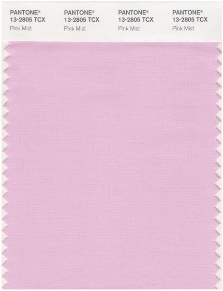 Pantone Smart 13-2805 TCX Color Swatch Card | Pink Mist | Magazine