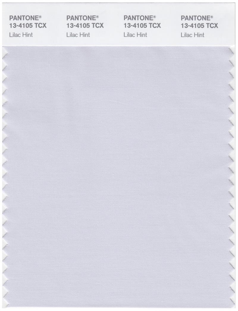 Pantone Smart 13-4105 TCX Color Swatch Card | Lilac Hint