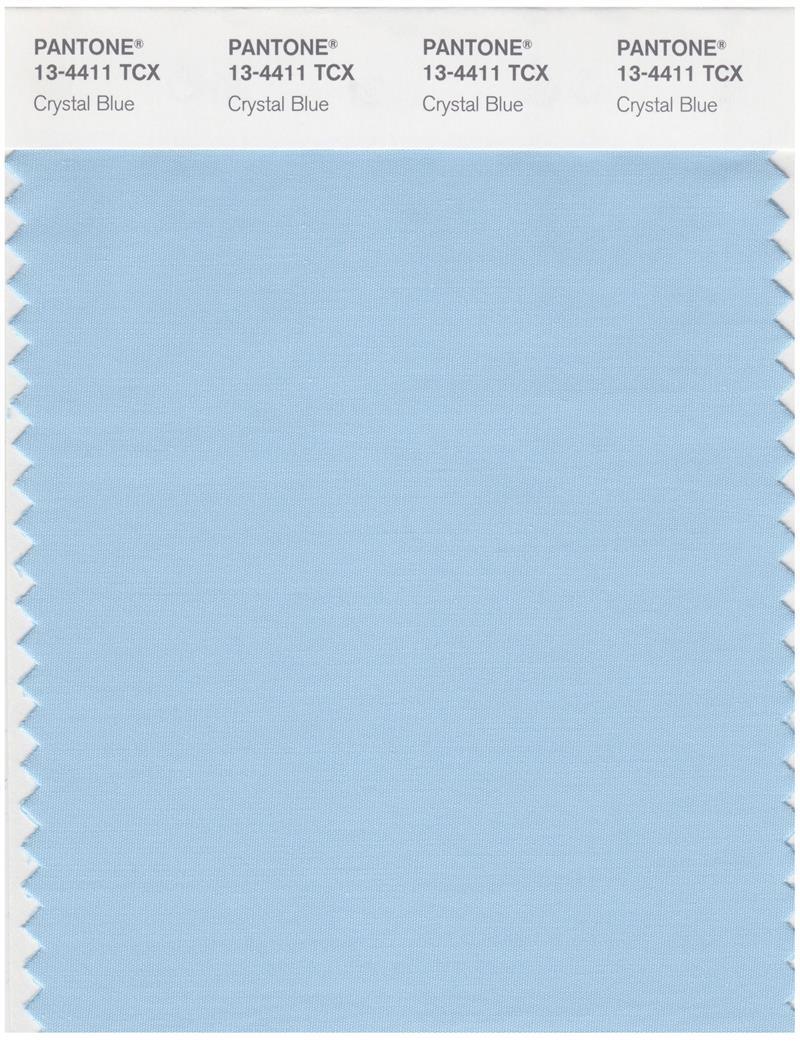 Pantone Smart 13-4411 TCX Color Swatch Card | Crystal Blue