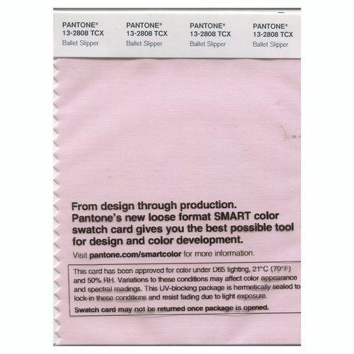 Pantone Smart 13-2808 TCX Color Swatch Card | Ballet Slipper