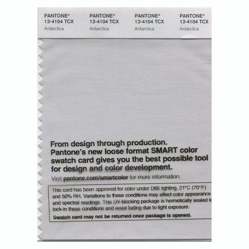 Pantone Smart 13-4104 TCX Color Swatch Card | Antarctica