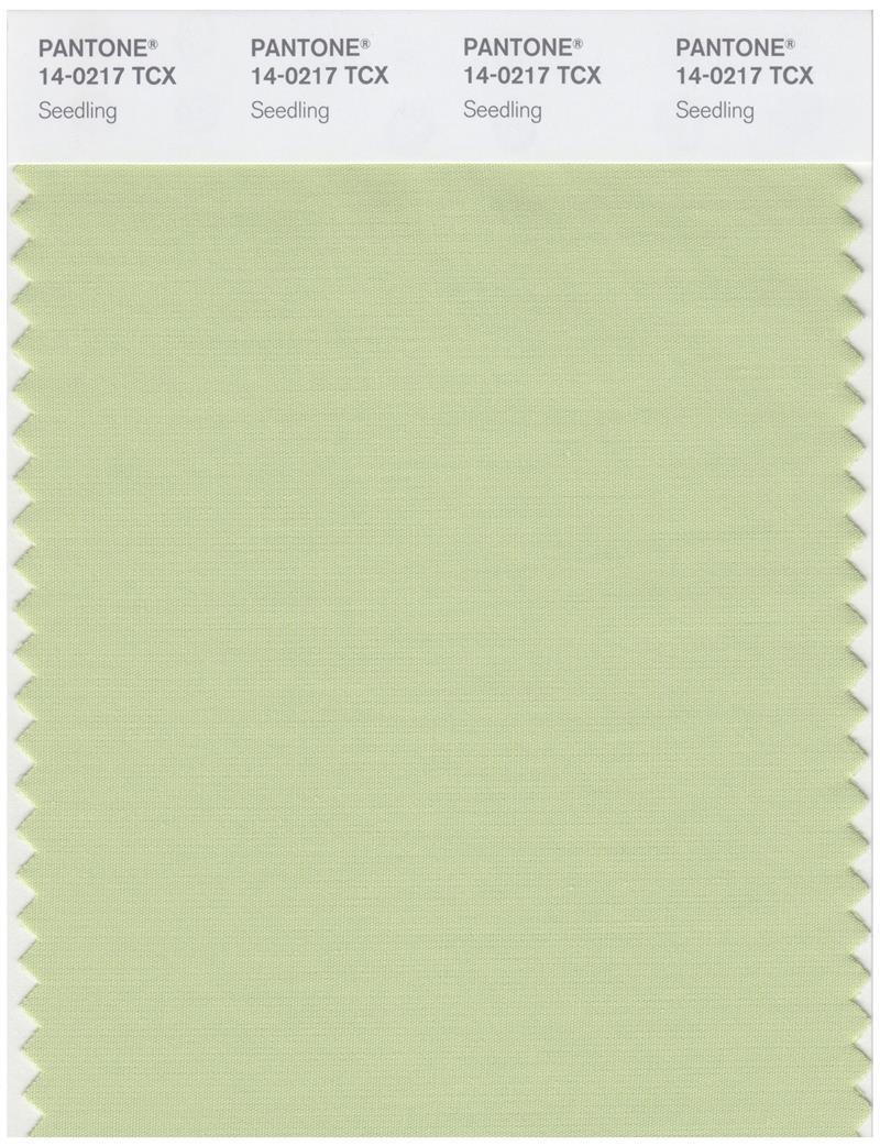 Pantone Smart 14-0217 TCX Color Swatch Card | Seedling