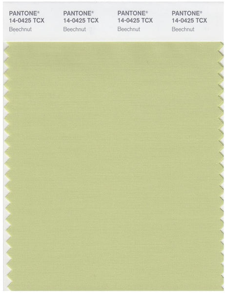 Pantone Smart 14-0425 TCX Color Swatch Card | Beechnut | Magazine