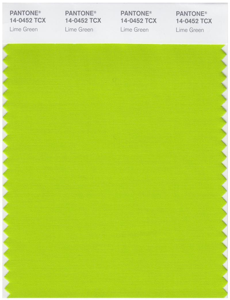 Color 0452 Pantone Smart 14-0452 TCX Color Swatch Card | Lime Green | Magazine ...