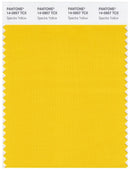 Pantone Smart 14-0957 TCX Color Swatch Card | Spectra Yellow