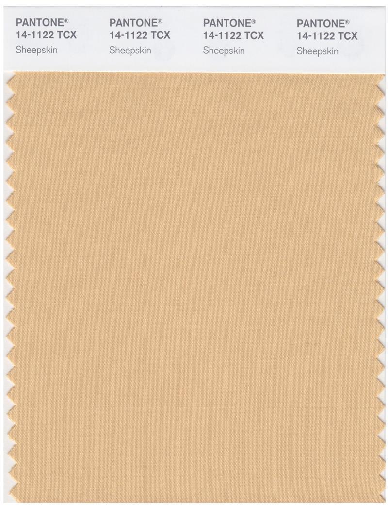 Pantone Smart 14-1122 TCX Color Swatch Card | Sheepskin | Magazine