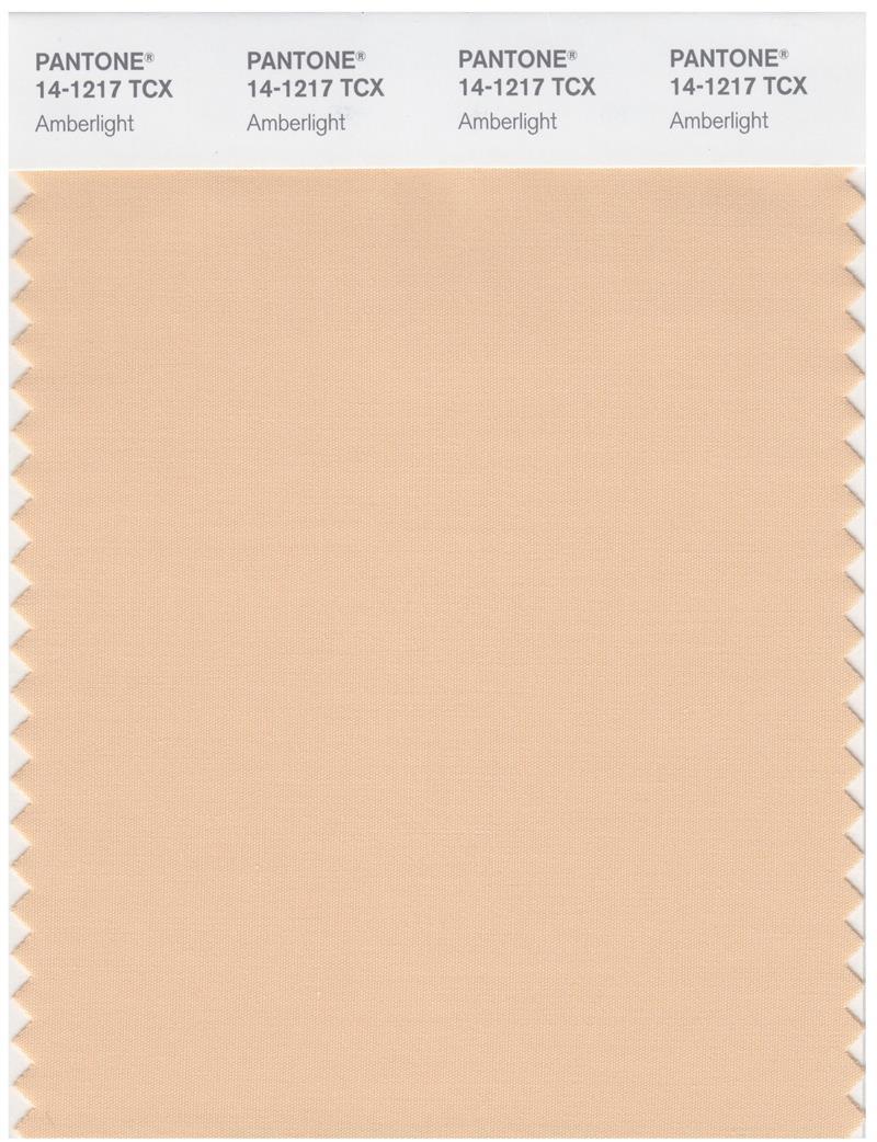 Pantone Smart 14-1217 TCX Color Swatch Card | Amberlight