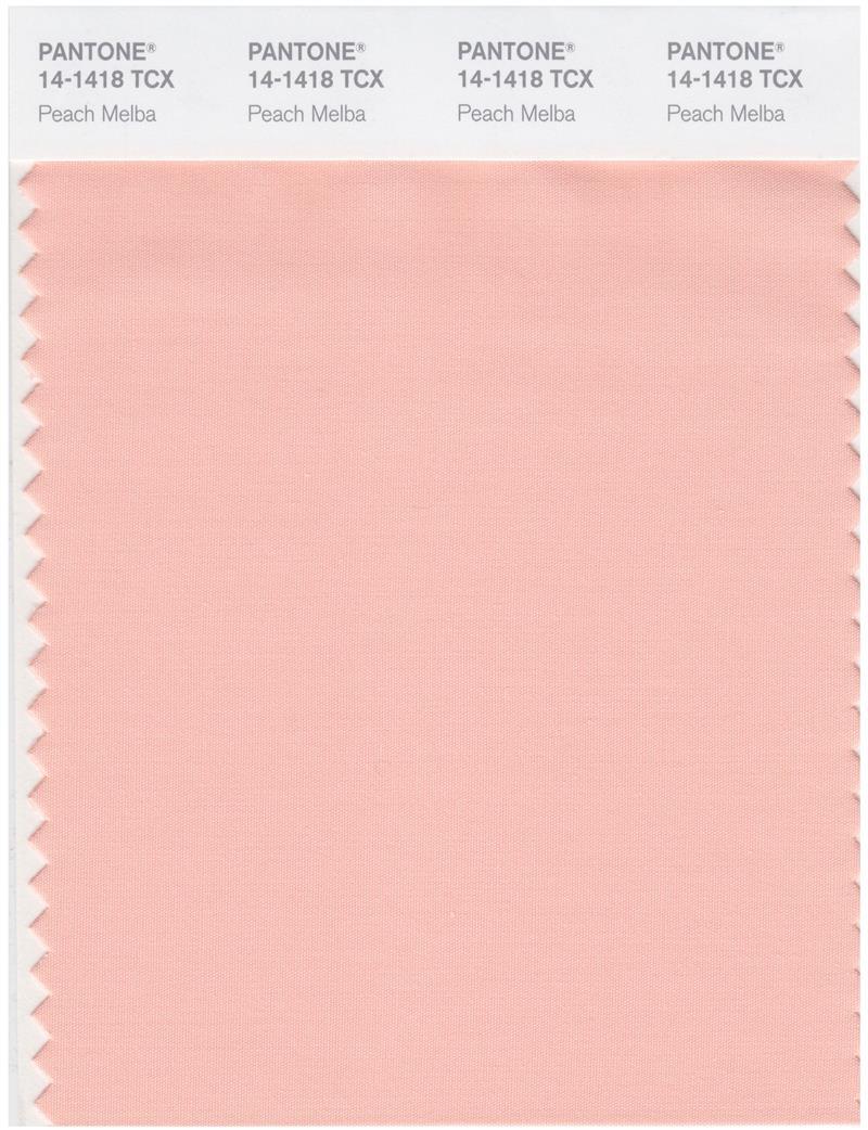 Pantone Smart 14-1418 TCX Color Swatch Card | Peach Melba