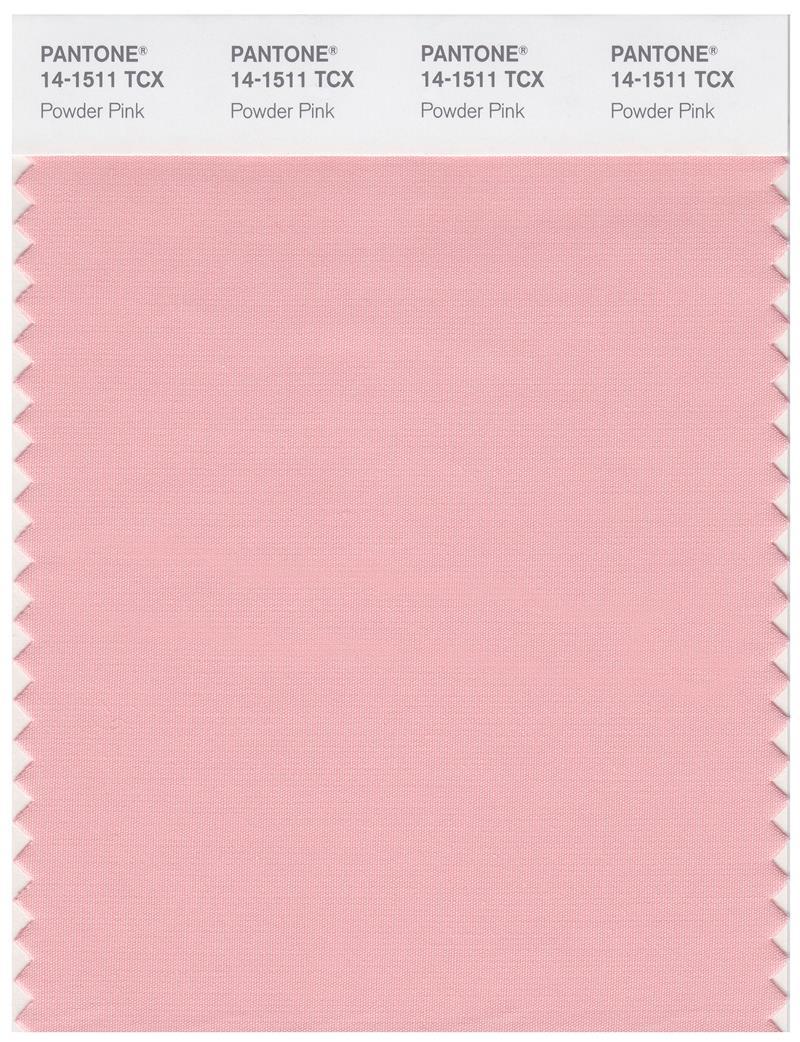 Pantone Smart 14-1511 TCX Color Swatch Card | Powder Pink
