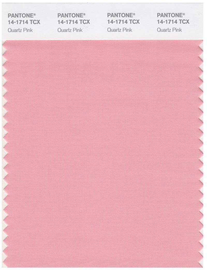 Pantone Smart 14-1714 TCX Color Swatch Card | Quartz Pink