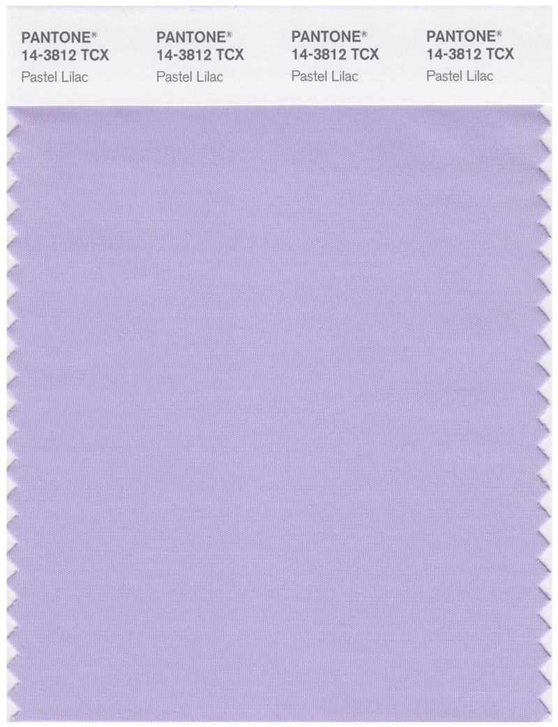 Pantone Smart 14-3812 TCX Color Swatch Card | Pastel Lilac