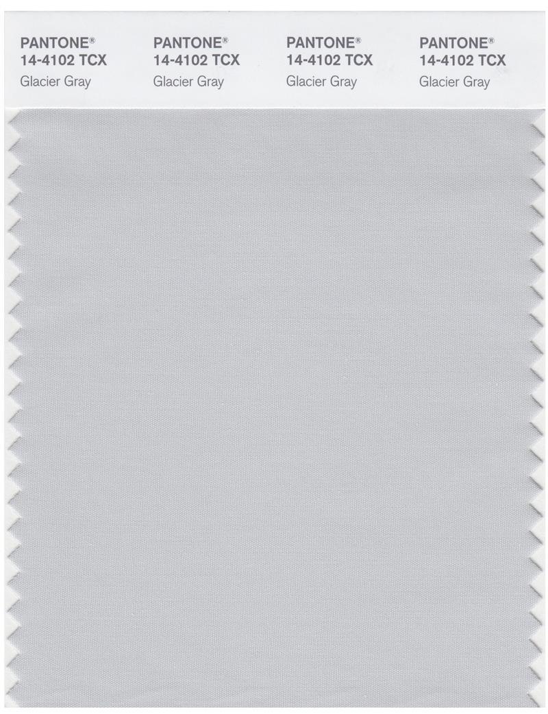 Pantone Smart 14-4102 TCX Color Swatch Card | Glacier Gray
