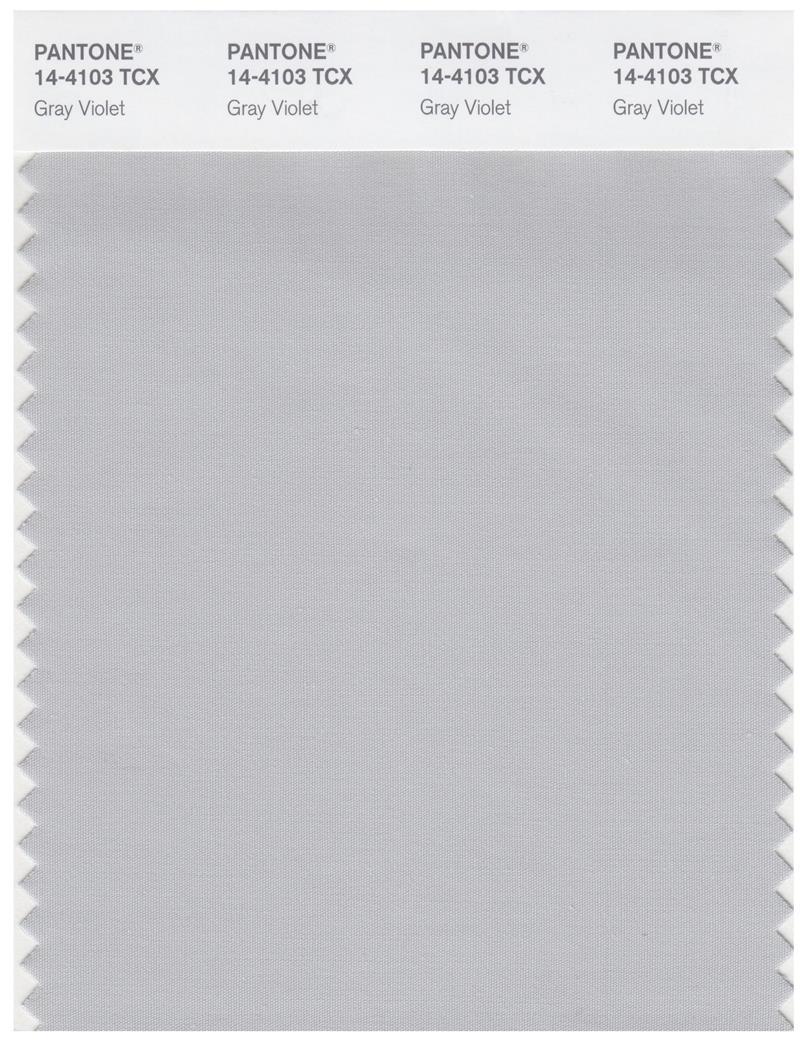 Pantone Smart 14-4103 TCX Color Swatch Card | Gray Violet