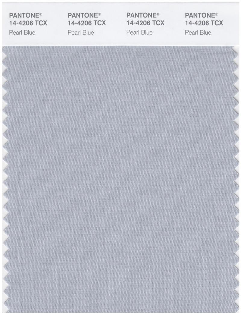 Pantone Smart 14-4206 TCX Color Swatch Card | Pearl Blue