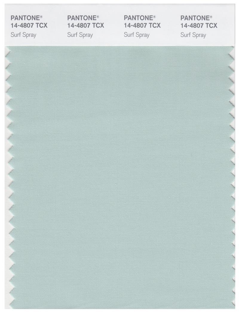Pantone Smart 14-4807 TCX Color Swatch Card | Surf Spray | Magazine ...