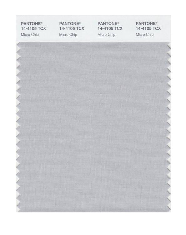 Pantone Smart 14-4105 TCX Color Swatch Card | Micro Chip