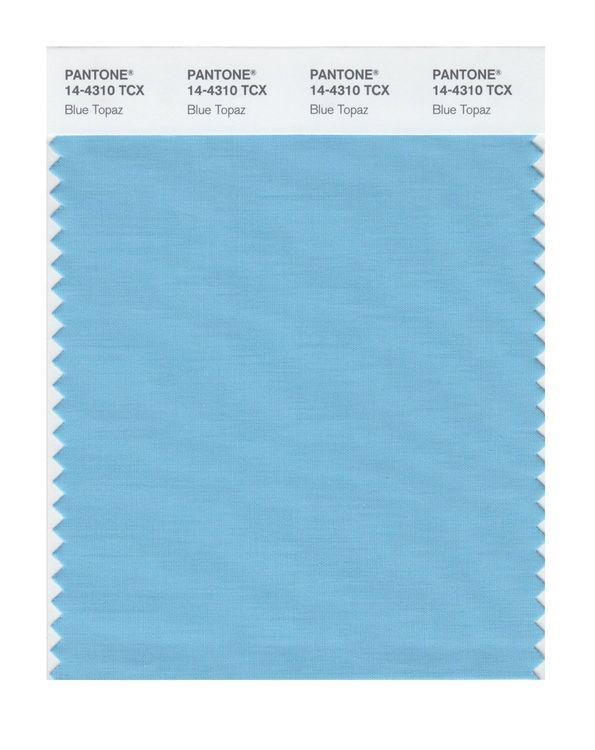 Pantone Smart 14-4310 TCX Color Swatch Card | Blue Topaz