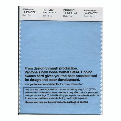 Pantone Smart 14-4320 TCX Color Swatch Card | Baltic Sea