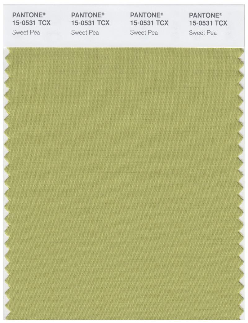 Pantone Smart 15-0531 TCX Color Swatch Card | Sweet Pea