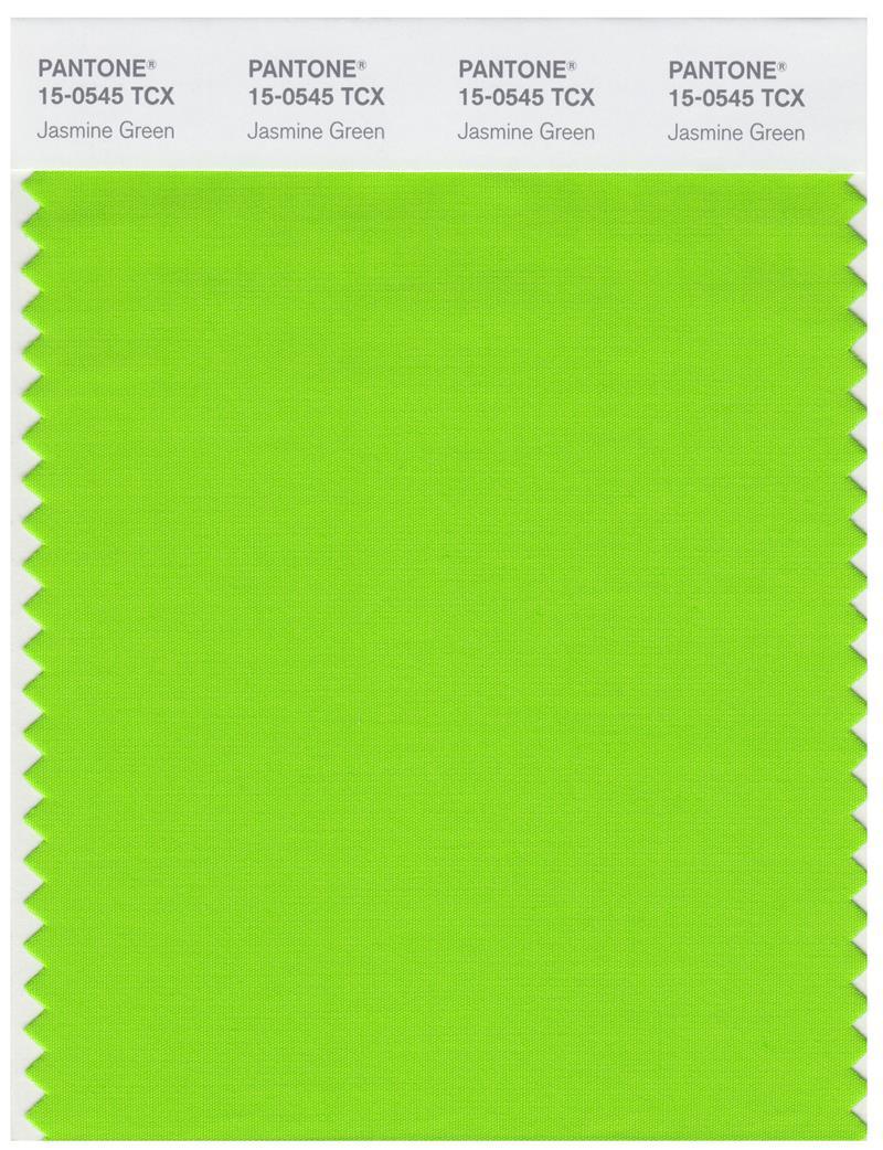 Pantone Smart 15-0545 TCX Color Swatch Card | Jasmine Green