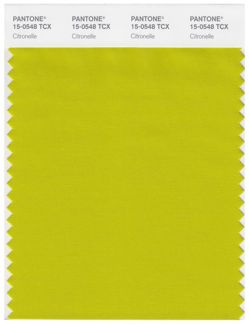 Pantone Smart 15-0548 TCX Color Swatch Card | Citronelle