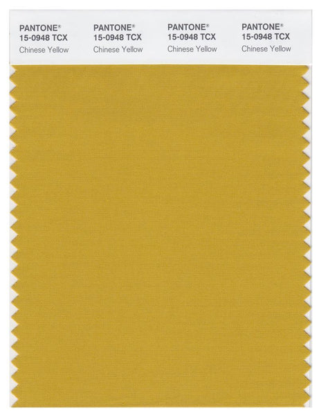 ttbbbbq♡ Pantone Smart 15-0948 TCX Color Swatch Card | Chinese Yellow