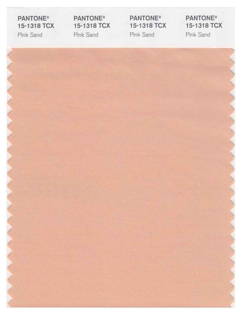 Pantone Smart 15-1318 TCX Color Swatch Card | Pink Sand