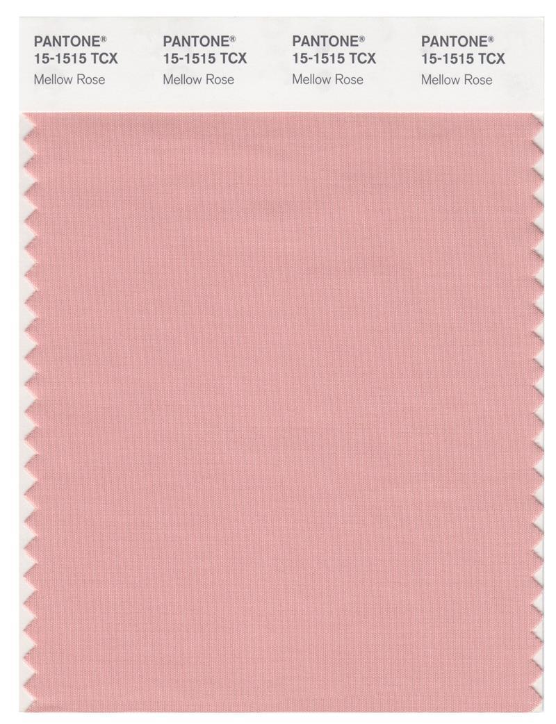 Pantone Smart 15-1515 TCX Color Swatch Card | Mellow Rose