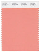 Pantone Smart 15-1530 TCX Color Swatch Card | Peach Pink