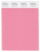 Pantone Smart 15-1821 TCX Color Swatch Card | Flamingo Pink