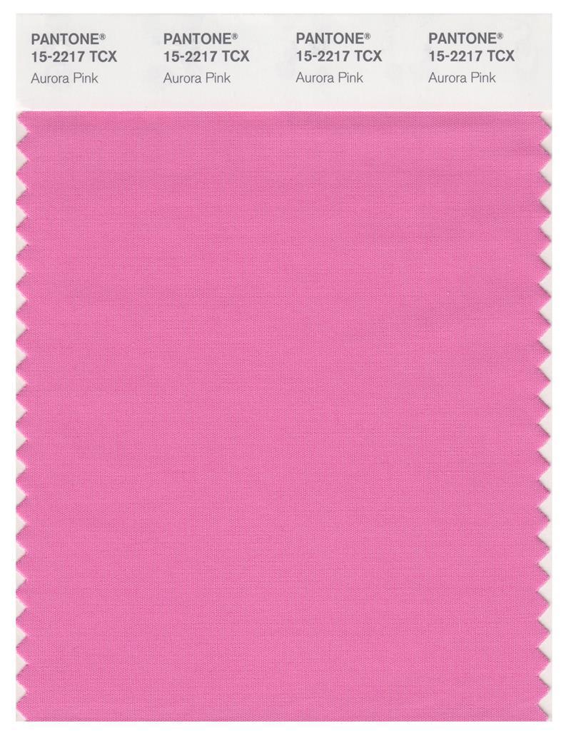 Pantone Smart 15-2217 TCX Color Swatch Card | Aurrora Pink | Magazine ...