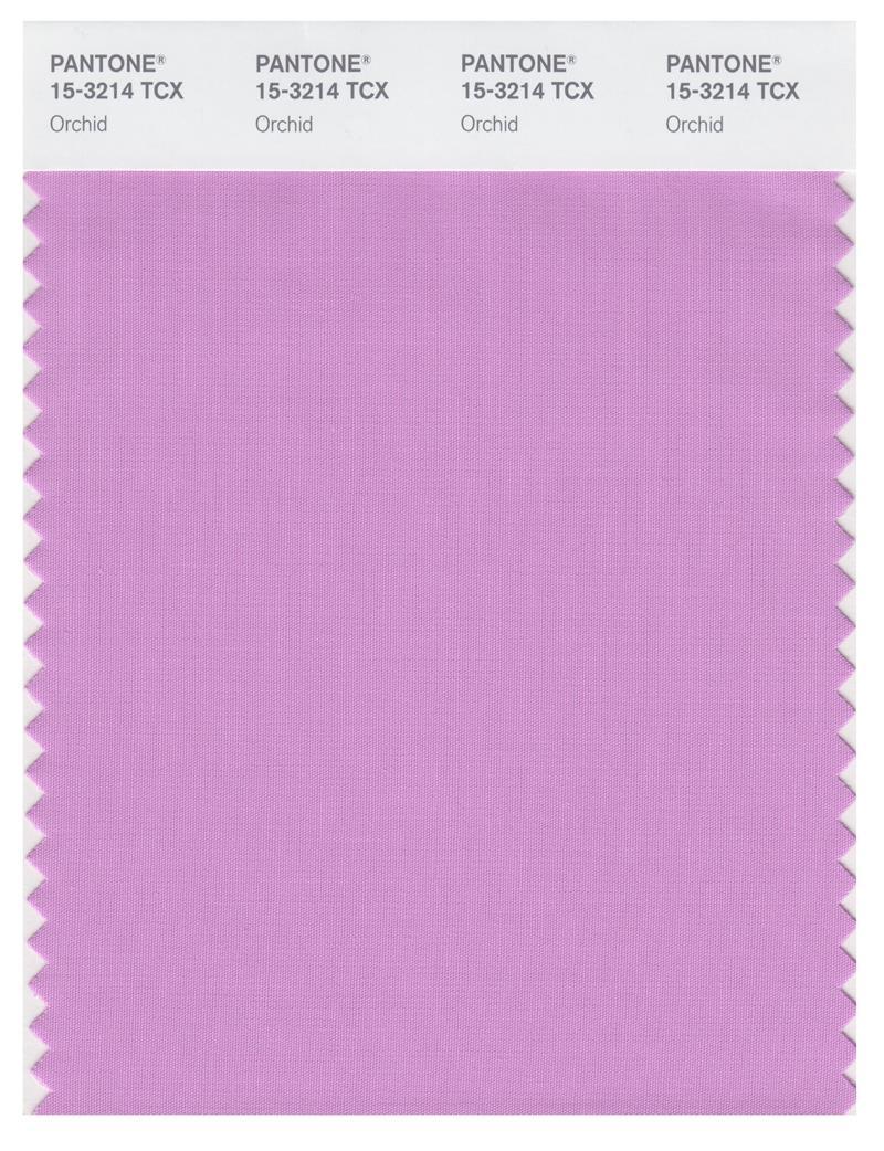 Pantone Smart 15-3214 TCX Color Swatch Card | Orchid | Magazine